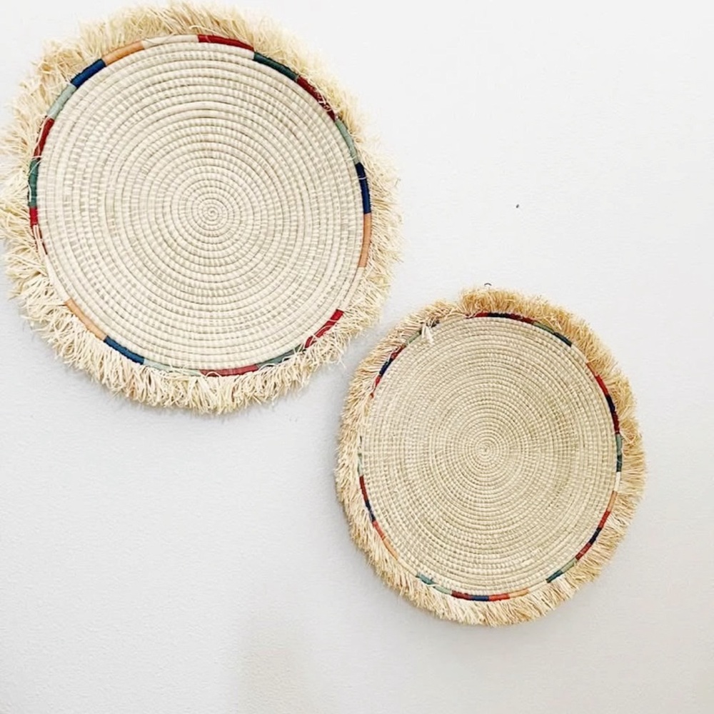 Cost Plus World Market Woven Wall Decor with Fringe